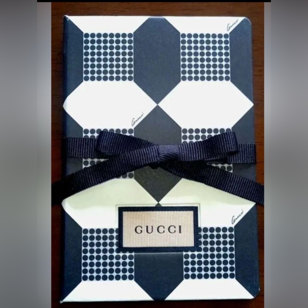 Authentic GUCCI Notebook BRAND NEW | Black & White | Authentic